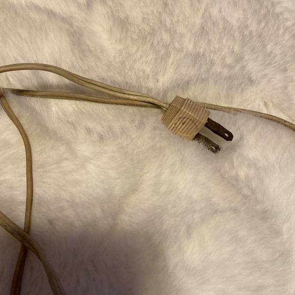 Vintage lanshire electric ceramic mantle clock cottagecore shabby - Picture 7 of 10